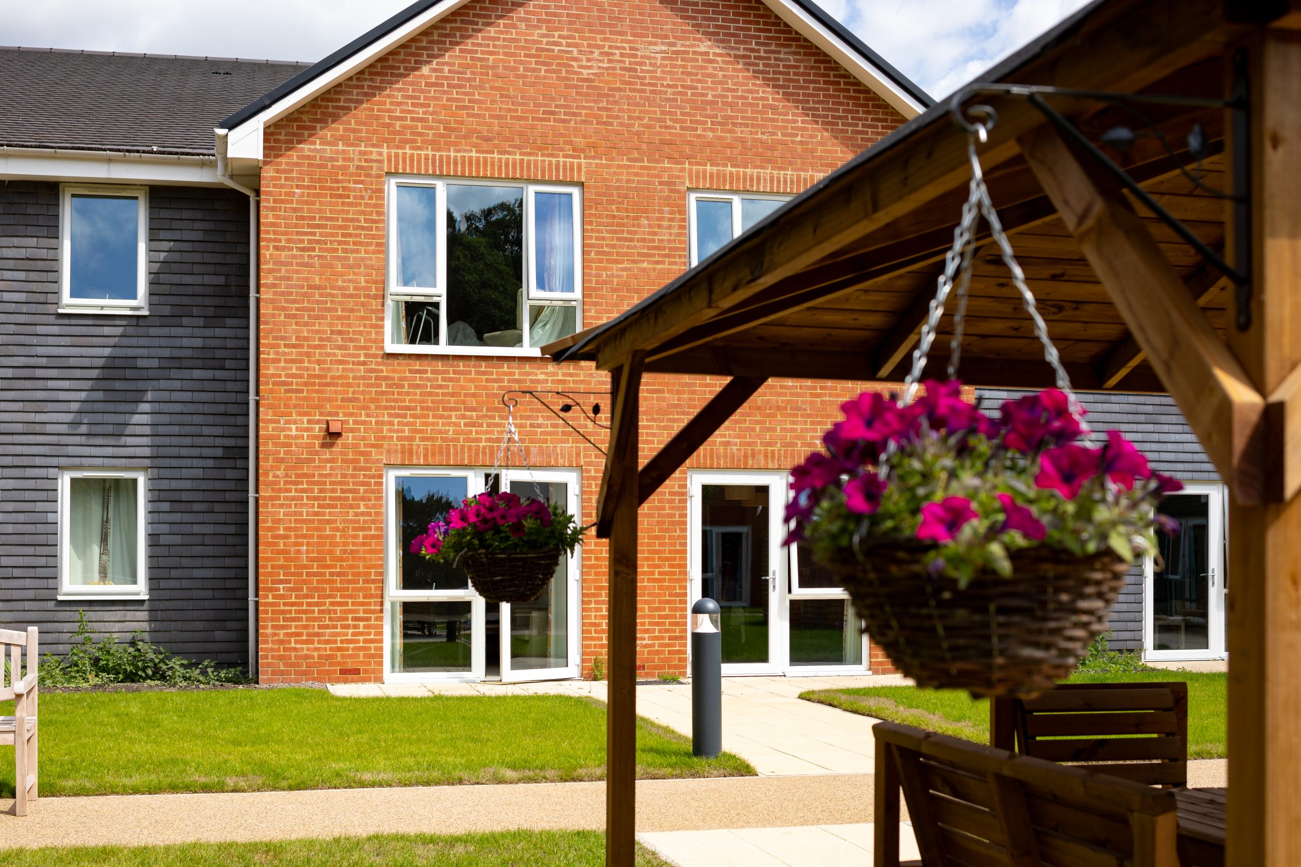Harpwood House purpose-built facilities and grounds